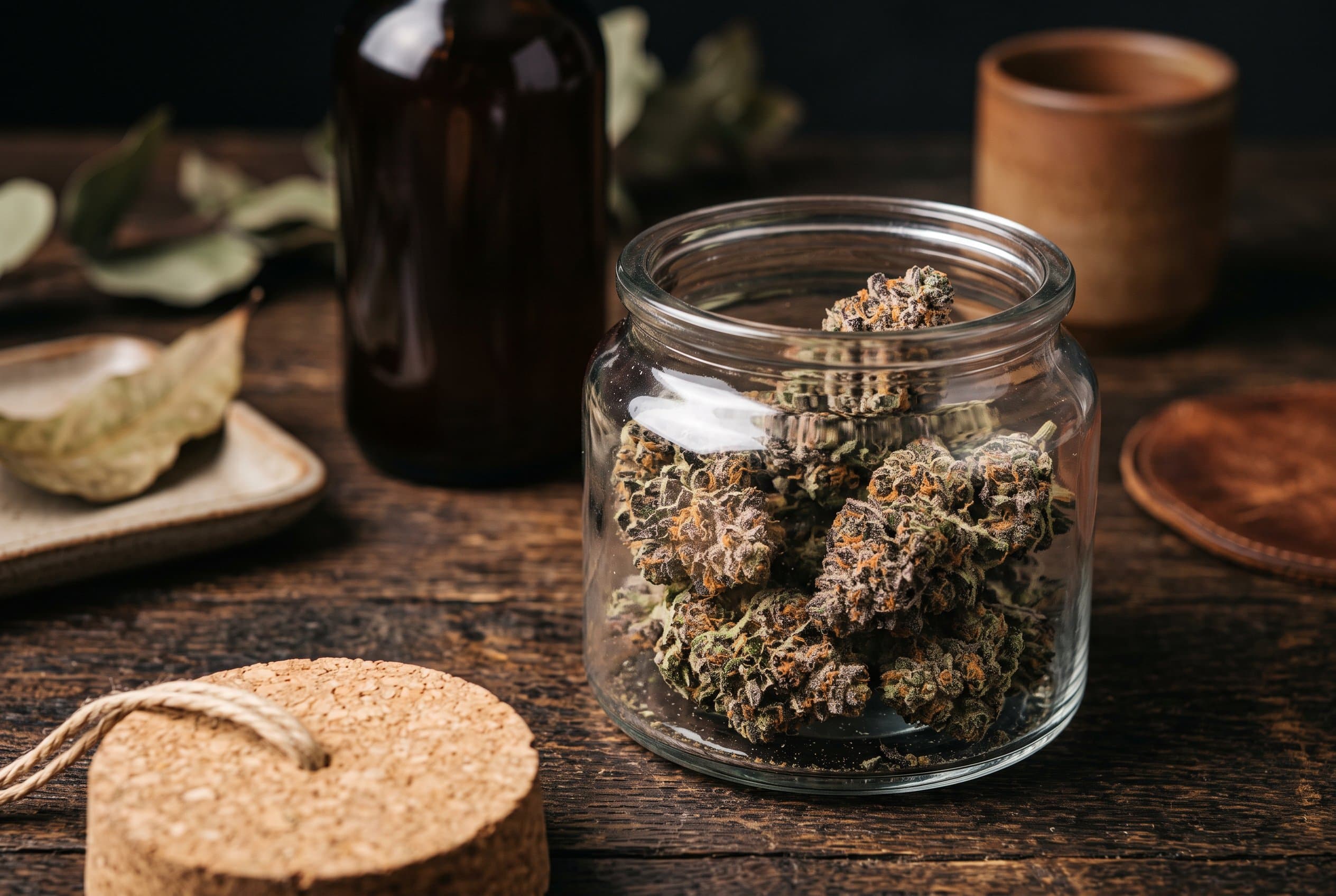 Cannabis infused beverages guide showing variety of drinks in glasses